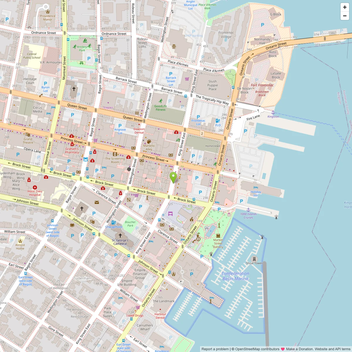 Map showing Shea Plumbing location